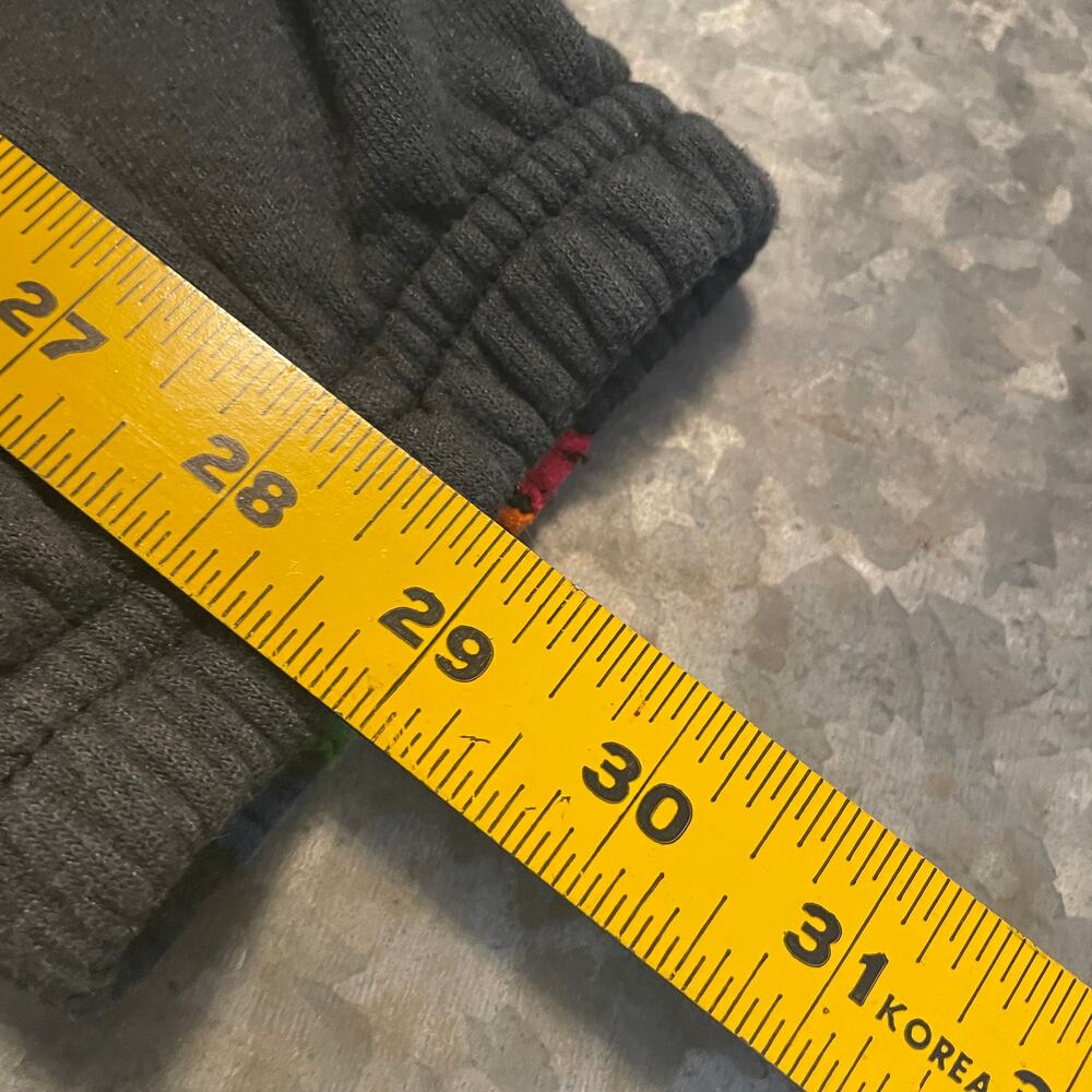 Aviator Nation 5 Stripe Charcoal Gray Sweatpants Womens Medium Athleisure Pants - Picture 11 of 11